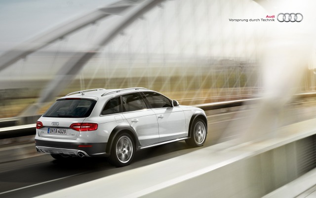 Audi A4 allroad quattro 2013. Desktop wallpaper