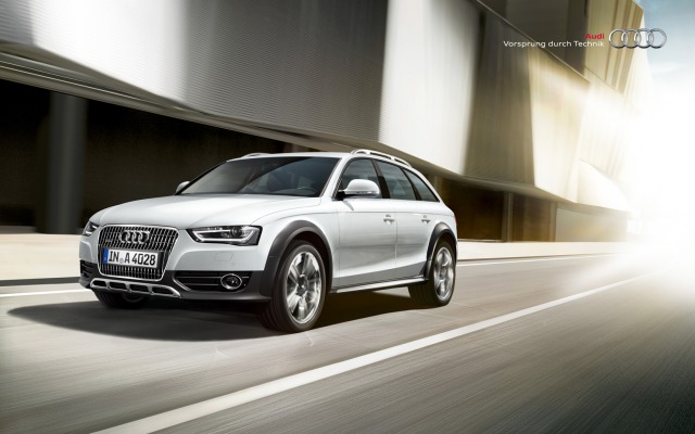 Audi A4 allroad quattro 2013. Desktop wallpaper