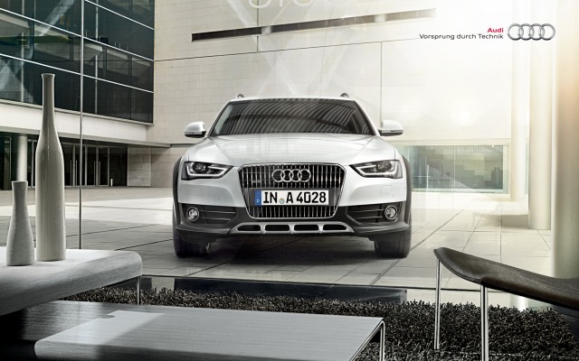 Audi A4 allroad quattro 2013. Desktop wallpaper