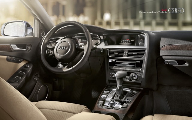 Audi A4 2013. Desktop wallpaper