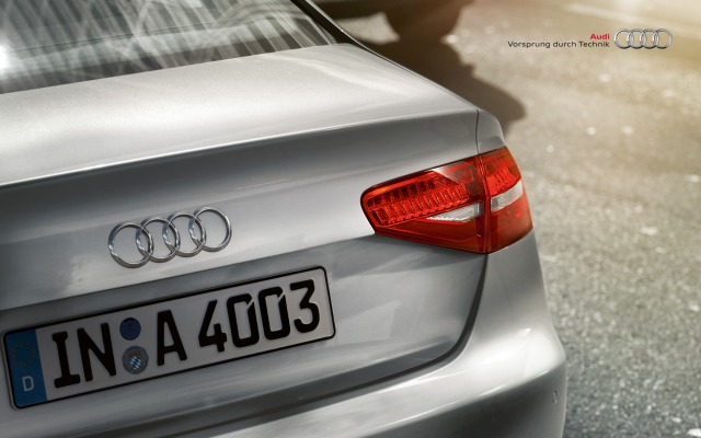 Audi A4 2013. Desktop wallpaper