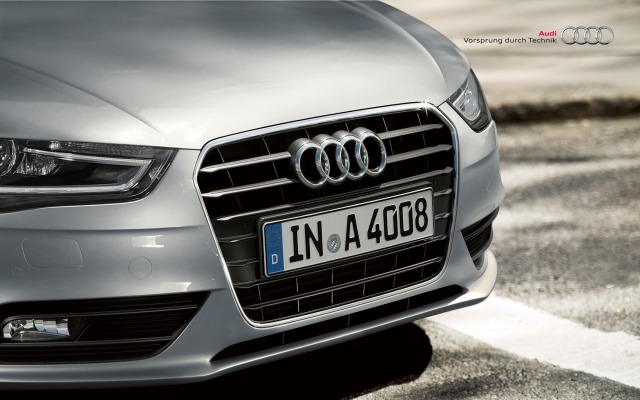 Audi A4 2013. Desktop wallpaper