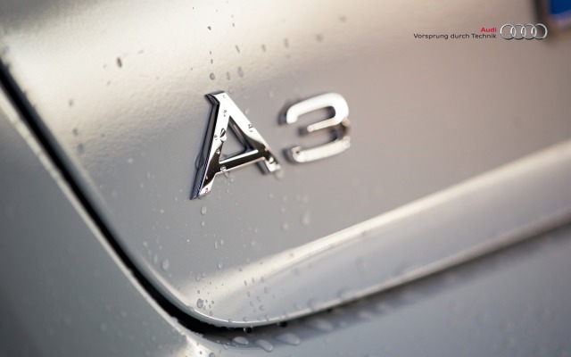 Audi A3 Sportback 2013. Desktop wallpaper