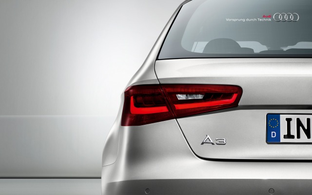 Audi A3 Sportback 2013. Desktop wallpaper