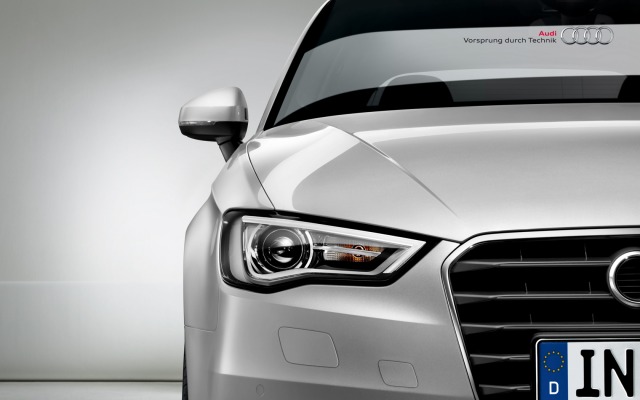 Audi A3 Sportback 2013. Desktop wallpaper