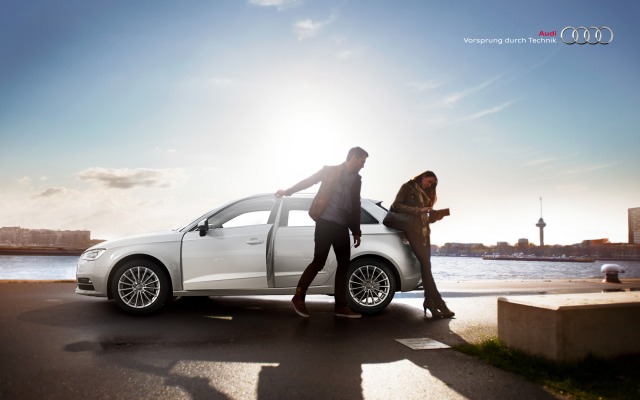 Audi A3 Sportback 2013. Desktop wallpaper