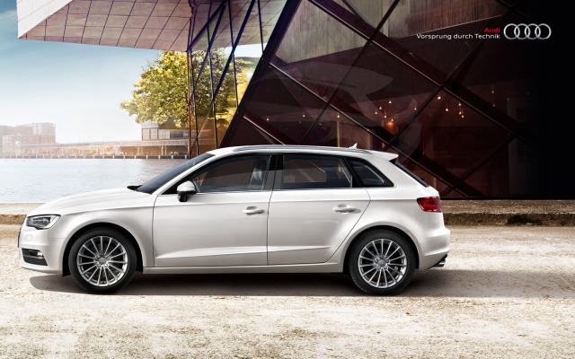 Audi A3 Sportback 2013. Desktop wallpaper