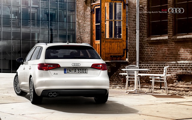 Audi A3 Sportback 2013. Desktop wallpaper