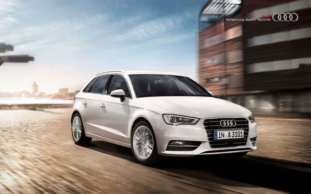 Audi A3 Sportback 2013. Desktop wallpaper