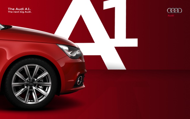 Audi A1 2012. Desktop wallpaper
