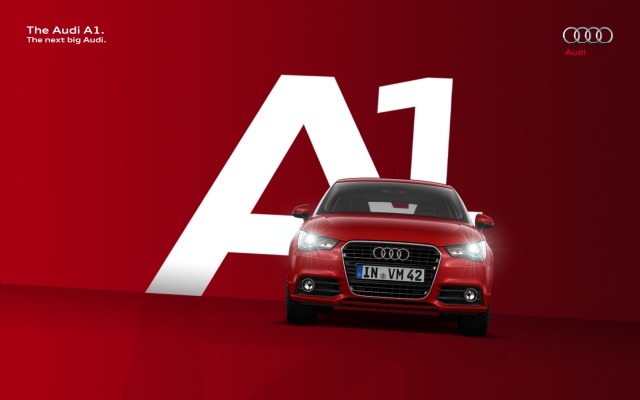 Audi A1 2012. Desktop wallpaper