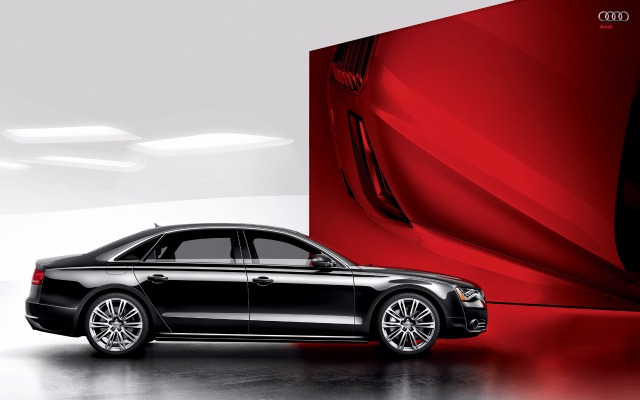 Audi A8 2012. Desktop wallpaper