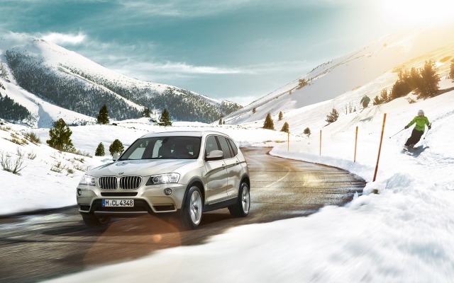 BMW X3 2013. Desktop wallpaper