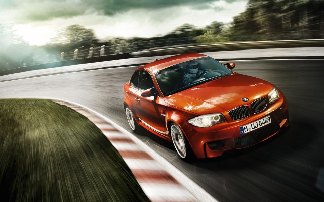 BMW 1 Series M Coupe 2010. Desktop wallpaper