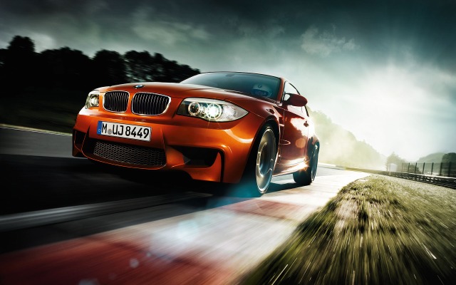 BMW 1 Series M Coupe 2010. Desktop wallpaper