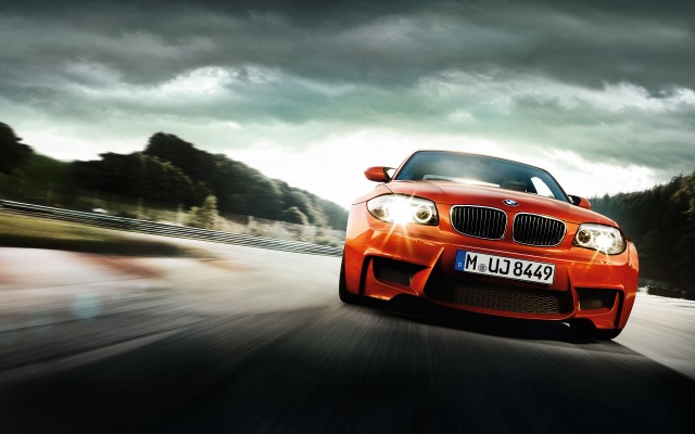 BMW 1 Series M Coupe 2010. Desktop wallpaper