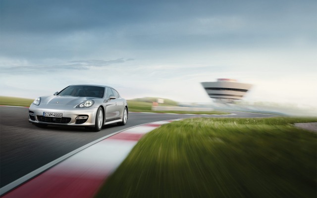 Porsche Panamera Turbo 2012. Desktop wallpaper