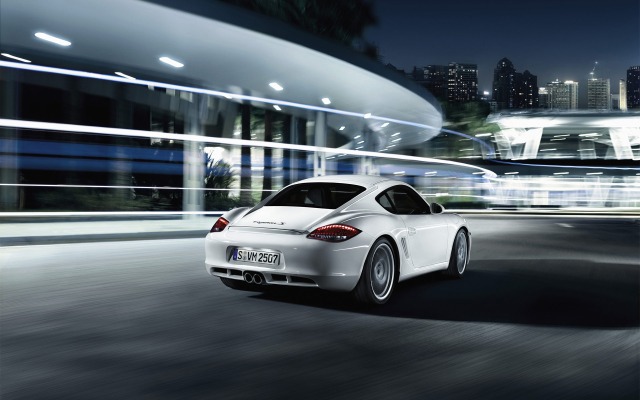 Porsche Cayman S 2012. Desktop wallpaper