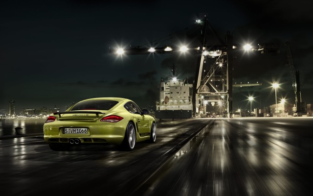 Porsche Cayman R 2012. Desktop wallpaper