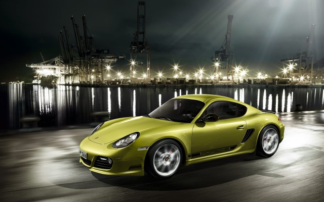 Porsche Cayman R 2012. Desktop wallpaper