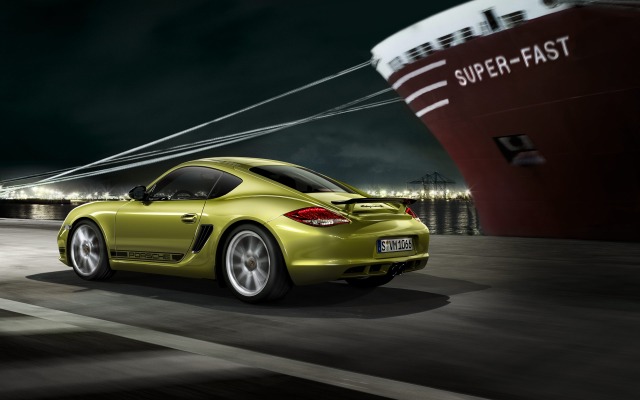 Porsche Cayman R 2012. Desktop wallpaper