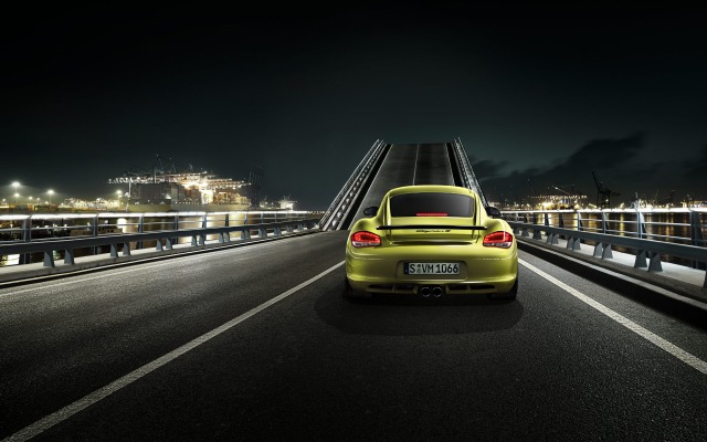 Porsche Cayman R 2012. Desktop wallpaper