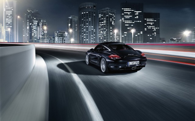 Porsche Cayman 2012. Desktop wallpaper