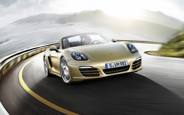 Porsche Boxster 2012. Desktop wallpaper