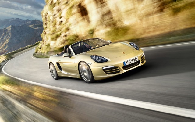 Porsche Boxster 2012. Desktop wallpaper