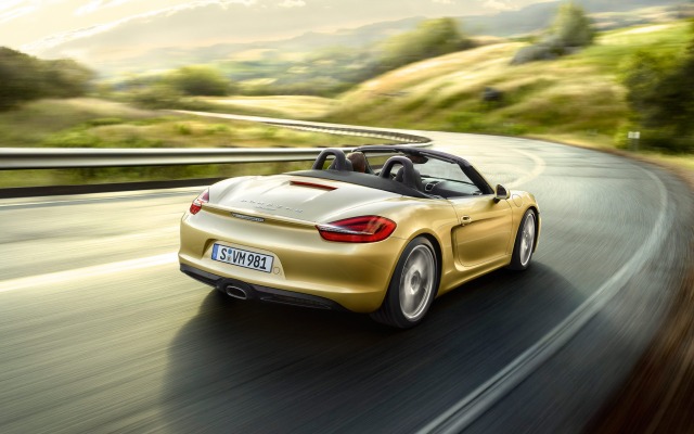 Porsche Boxster 2012. Desktop wallpaper