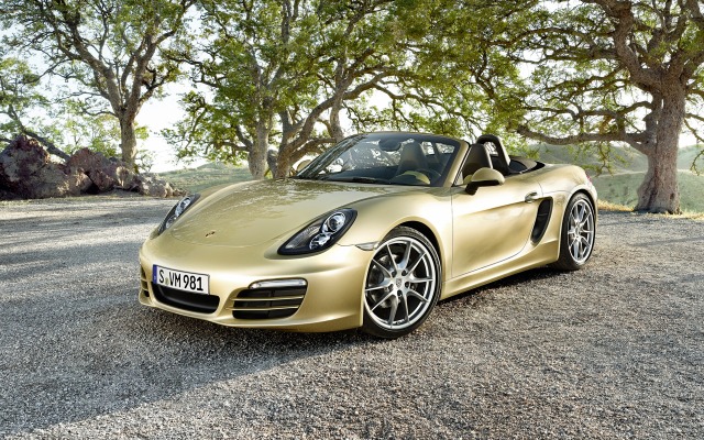 Porsche Boxster 2012. Desktop wallpaper