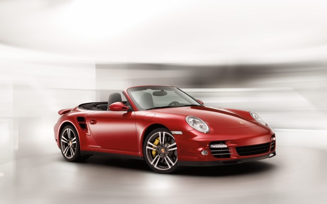 Porsche 911 Turbo Cabriolet 2012. Desktop wallpaper