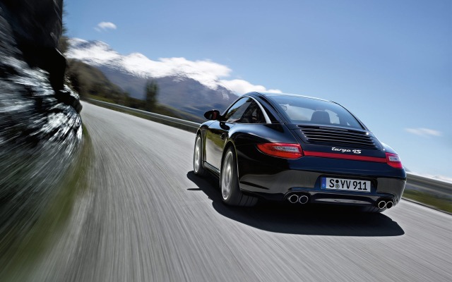 Porsche 911 Targa 4S 2012. Desktop wallpaper