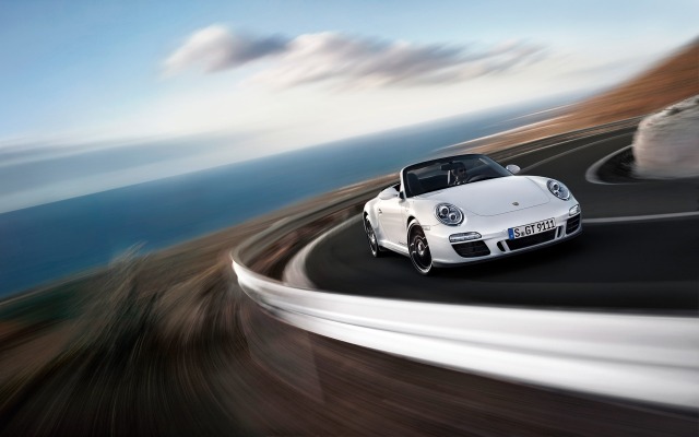 Porsche 911 Carrera GTS Cabriolet 2012. Desktop wallpaper