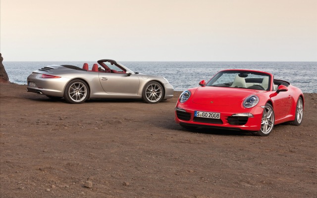 Porsche 911 Carrera Cabriolet 2012. Desktop wallpaper