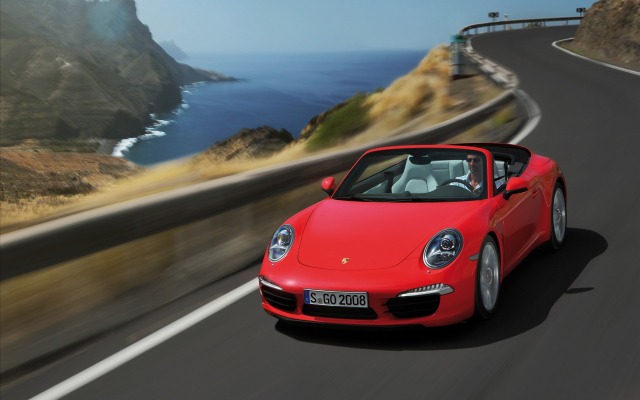 Porsche 911 Carrera Cabriolet 2012. Desktop wallpaper