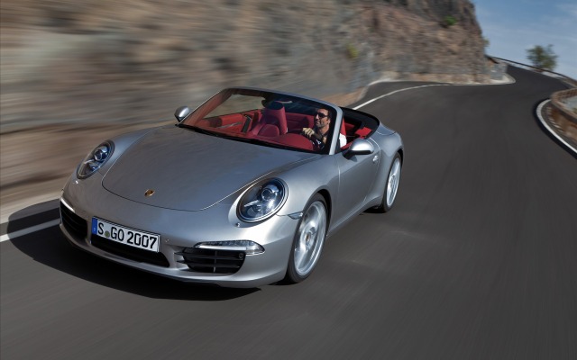 Porsche 911 Carrera Cabriolet 2012. Desktop wallpaper