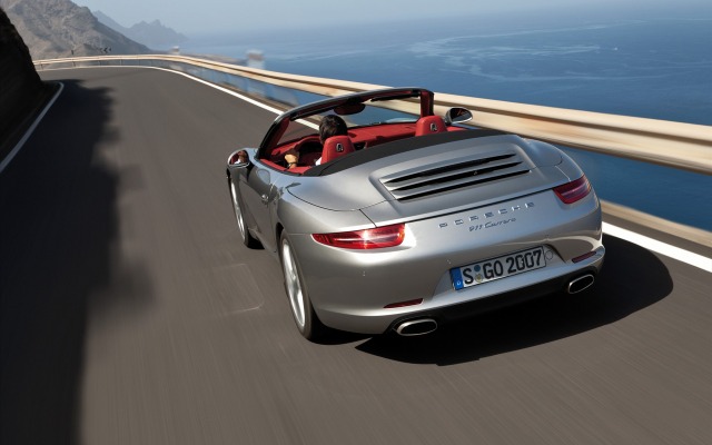 Porsche 911 Carrera Cabriolet 2012. Desktop wallpaper