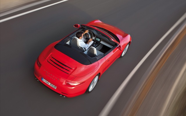 Porsche 911 Carrera Cabriolet 2012. Desktop wallpaper