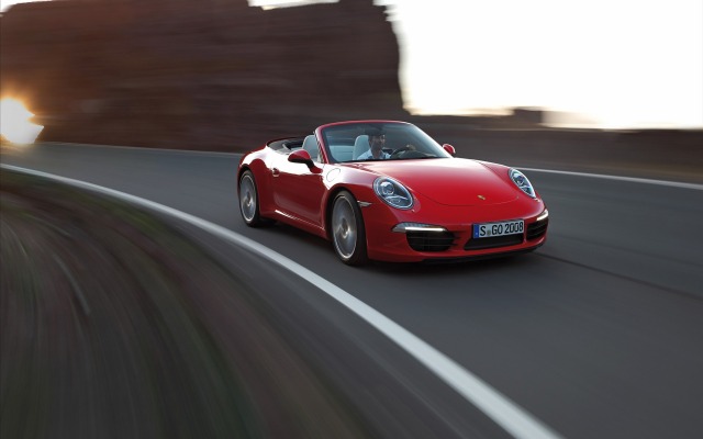 Porsche 911 Carrera Cabriolet 2012. Desktop wallpaper