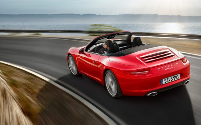 Porsche 911 Carrera Cabriolet 2012. Desktop wallpaper