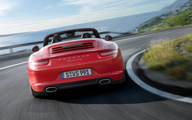 Porsche 911 Carrera Cabriolet 2012. Desktop wallpaper