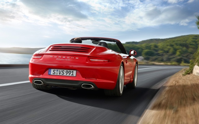 Porsche 911 Carrera Cabriolet 2012. Desktop wallpaper