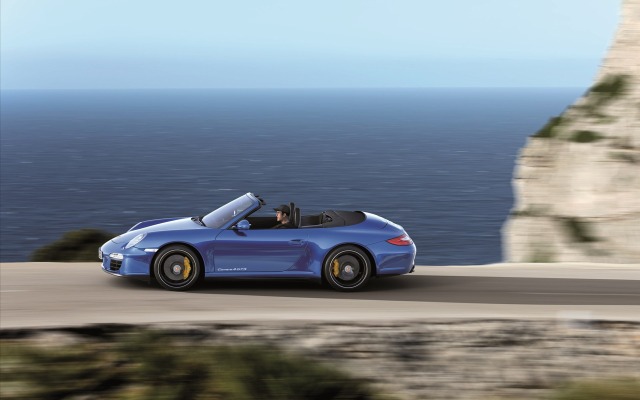 Porsche 911 Carrera 4 GTS Cabriolet 2012. Desktop wallpaper