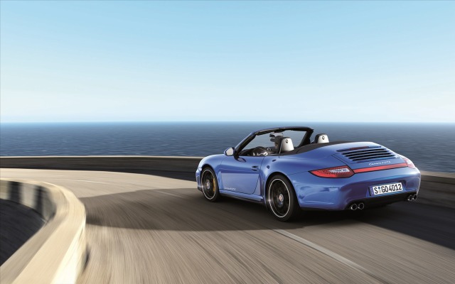 Porsche 911 Carrera 4 GTS Cabriolet 2012. Desktop wallpaper