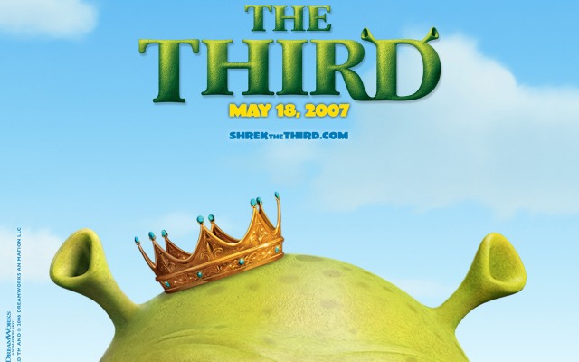 Shrek the Third. Desktop wallpaper