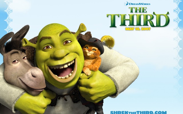 Shrek the Third. Desktop wallpaper