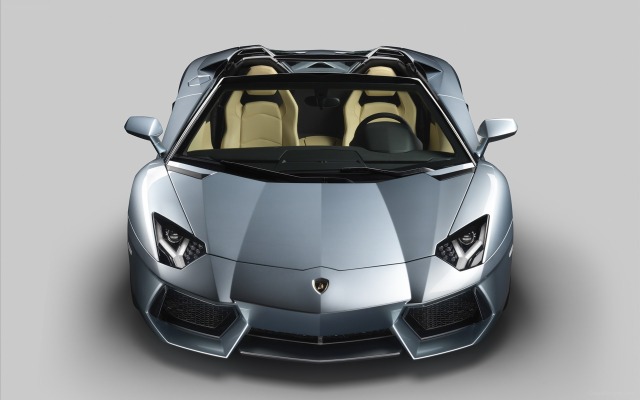 Lamborghini Aventador LP 700-4 Roadster 2014. Desktop wallpaper