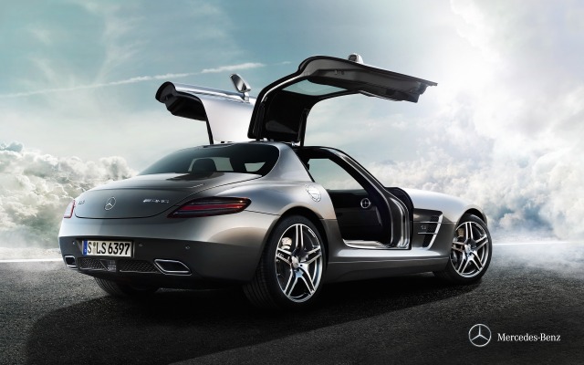 Mercedes-Benz SLS-Class AMG 2013. Desktop wallpaper