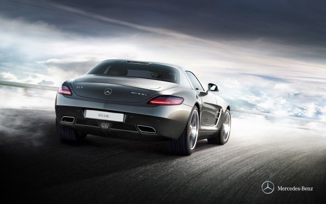 Mercedes-Benz SLS-Class AMG 2013. Desktop wallpaper